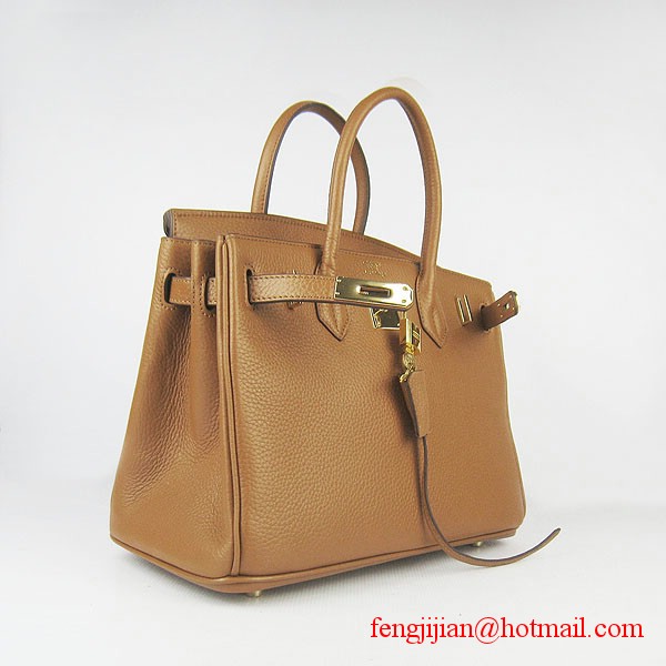 Hermes Birkin 30cm Togo Leather Bag Light Coffee 6088 Hermes Birkin 30cm Togo Leather Bag Light Coffee 6088